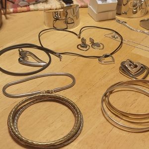 Large Bundle Stainless Steel Jewelry 23 Pieces